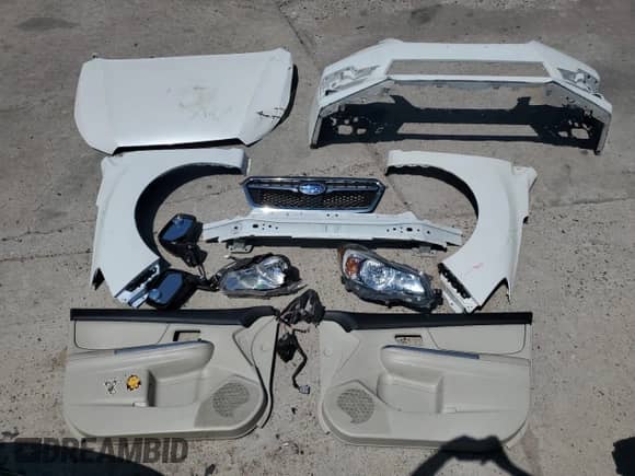 2015 Subaru Impreza with VIN JF1GJAA68FG008454, listed as a Copart auction lot 64055685 with 69,058 mi miles and Salvage title. Bid and sale history available at DreamBid. Image 12.