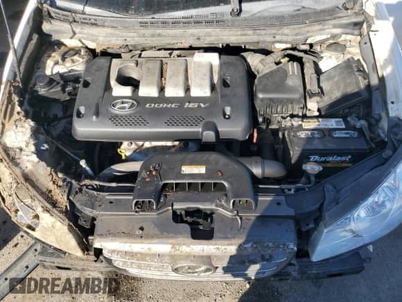 2007 Hyundai Elantra GLS with VIN KMHDU46D17U017315, listed as a Copart auction lot 71891445 with 223,474 mi miles and Salvage title. Bid and sale history available at DreamBid. Image 11.