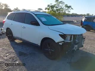 2017 Nissan Pathfinder S with VIN 5N1DR2MM7HC670876, listed as a IAAI auction lot 43405296 with 111,819 mi miles and . Bid and sale history available at DreamBid. Image 1.