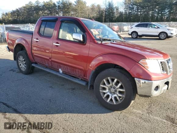 2013 Nissan Frontier SL with VIN 1N6AD0EV3DN710402, listed as a Copart auction lot 43846485 with 116,974 mi miles and Salvage title. Bid and sale history available at DreamBid. Image 4.