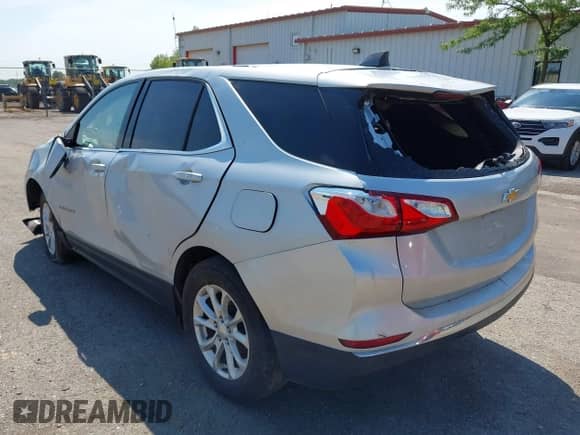 2019 Chevrolet Equinox LT z VIN 2GNAXJEV7K6230579, wystawiony jako IAAI lot #42834271 z przebiegiem 96 912 mil mil oraz . Historia ofert i sprzedaży dostępna na DreamBid. Obrazek 3.