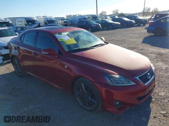 2011 Lexus IS 350 with VIN JTHBE5C24B5027260, listed as a IAAI auction lot 43476731 with 148,637 mi miles and . Bid and sale history available at DreamBid. Image 1.