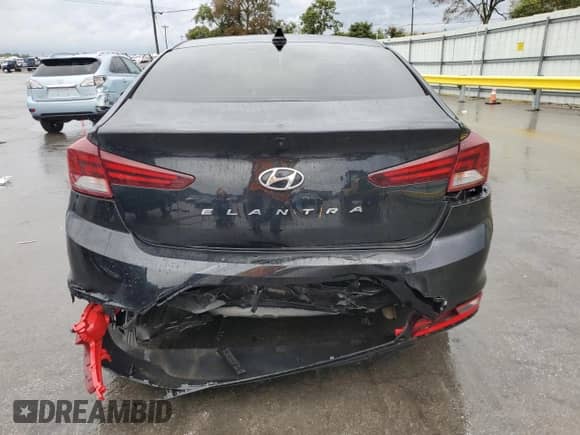 2019 Hyundai Elantra Value Edition с VIN 5NPD84LF2KH456671, выставлен на аукционе Copart как лот 85742395 с пробегом 62 533 миль миль и Списание • Salvage title. История ставок и продаж доступна на DreamBid. Изображение 6.