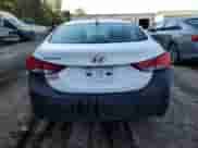 2015 Hyundai Elantra SE with VIN 5NPDH4AE9FH614181, listed as a Copart auction lot 81506895 with Not provided miles and Salvage title. Bid and sale history available at DreamBid. Image 6.