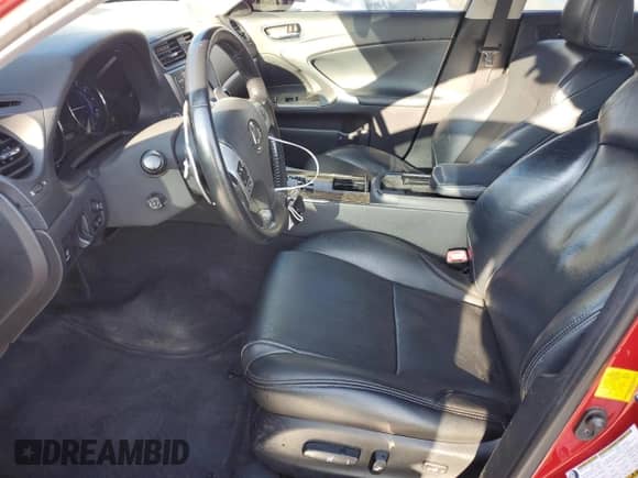 2011 Lexus IS 250 with VIN JTHCF5C21B5052716, listed as a Copart auction lot 71604715 with 161,330 mi miles and Salvage title. Bid and sale history available at DreamBid. Image 7.