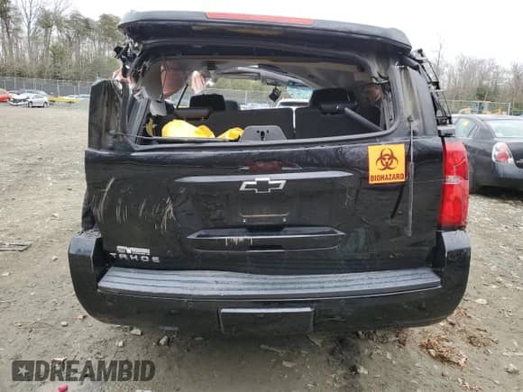 2016 Chevrolet Tahoe LT with VIN 1GNSKBKC9GR330996, listed as a Copart auction lot 69068155 with 75,329 mi miles and Non repairable. Bid and sale history available at DreamBid. Image 6.