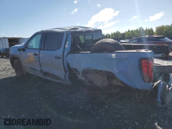 2020 GMC Sierra 1500 Elevation with VIN 1GTP9CEK7LZ240680, listed as a Copart auction lot 69116275 with Not provided miles and Salvage title. Bid and sale history available at DreamBid. Image 2.
