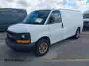 2014 Chevrolet Express Cargo with VIN 1GCSGAFX6E1163493, listed as a IAAI auction lot 43269398 with 116,395 mi miles and . Bid and sale history available at DreamBid. Image 2.