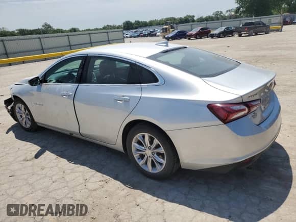 2022 Chevrolet Malibu LT with VIN 1G1ZD5ST7NF118432, listed as a Copart auction lot 66144355 with 80,192 mi miles and Salvage title. Bid and sale history available at DreamBid. Image 2.