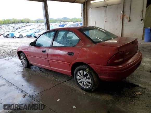 1998 Dodge Neon Competition with VIN 1B3ES47C0WD607073, listed as a Copart auction lot 57111305 with 70,374 mi miles and Salvage title. Bid and sale history available at DreamBid. Image 2.