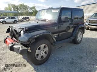 2012 Jeep Wrangler Sahara with VIN 1C4AJWBG6CL236704, listed as a Copart auction lot 55099555 with 102,180 mi miles and Salvage title. Bid and sale history available at DreamBid. Image 1.