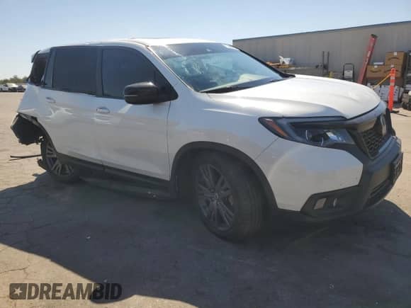 2021 Honda Passport EX-L с VIN 5FNYF7H52MB008411, выставлен на аукционе Copart как лот 70598655 с пробегом 94 422 миль миль и Списание • Salvage title. История ставок и продаж доступна на DreamBid. Изображение 4.