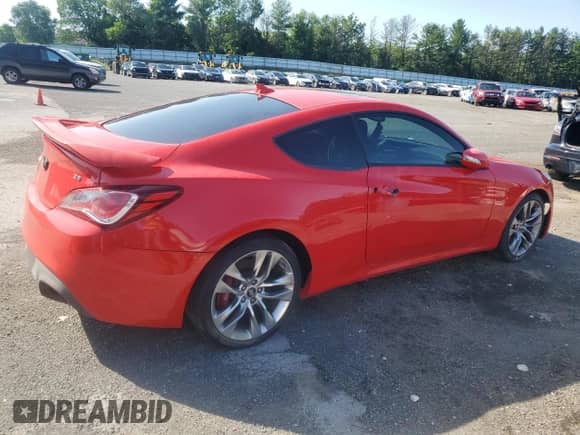 2013 Hyundai Genesis Coupe R-Spec с VIN KMHHU6KJ7DU111641, выставлен на аукционе Copart как лот 61725105 с пробегом 92 595 миль миль и Списание • Salvage title. История ставок и продаж доступна на DreamBid. Изображение 3.