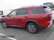 2023 Nissan Pathfinder SL with VIN 5N1DR3CAXPC212079, listed as a IAAI auction lot 42635812 with 38,462 mi miles and . Bid and sale history available at DreamBid. Image 15.