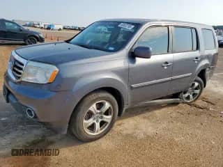 2015 Honda Pilot EX with VIN 5FNYF3H43FB030629, listed as a Copart auction lot 80832795 with 126,556 mi miles and Salvage title. Bid and sale history available at DreamBid. Image 1.