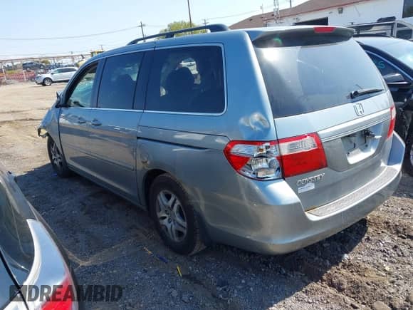2007 Honda Odyssey EX-L с VIN 5FNRL38637B018612, выставлен на аукционе IAAI как лот 43186305 с пробегом 215 430 миль миль и . История ставок и продаж доступна на DreamBid. Изображение 3.