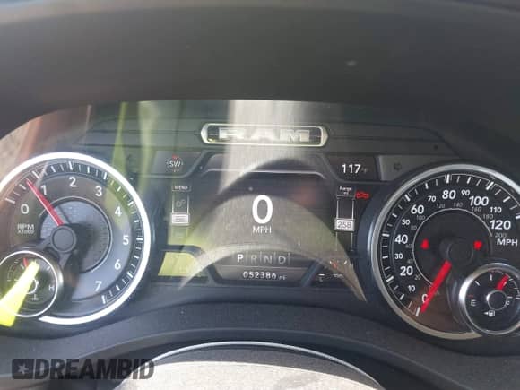 2021 Ram 1500 Lone Star with VIN 1C6RREBT0MN630263, listed as a IAAI auction lot 41887871 with 52,386 mi miles and . Bid and sale history available at DreamBid. Image 7.