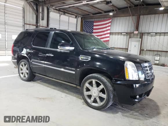 2010 Cadillac Escalade with VIN 1GYUKEEJ9AR234865, listed as a Copart auction lot 53908025 with 153,424 mi miles and Salvage title. Bid and sale history available at DreamBid. Image 4.