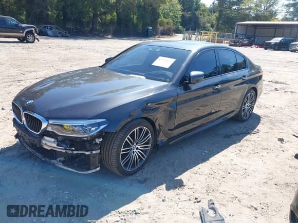 2017 BMW 5 Series 530i xDrive with VIN WBAJA7C35HG457970, listed as a IAAI auction lot 43197875 with 84,885 mi miles and . Bid and sale history available at DreamBid. Image 2.