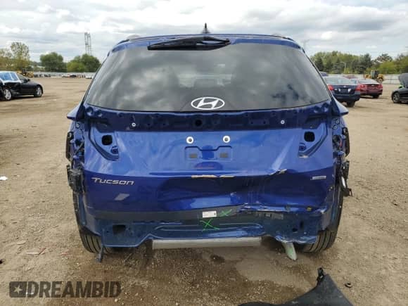 2024 Hyundai Tucson SEL с VIN 5NMJFCDE2RH339902, выставлен на аукционе Copart как лот 81216905 с пробегом 10 102 миль миль и Списание • Salvage title. История ставок и продаж доступна на DreamBid. Изображение 6.