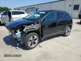 2020 Jeep Compass Limited с VIN 3C4NJCCB9LT211206, выставлен на аукционе Copart как лот 64386565 с пробегом 105 167 миль миль и Списание • Salvage title. История ставок и продаж доступна на DreamBid. Изображение 1.