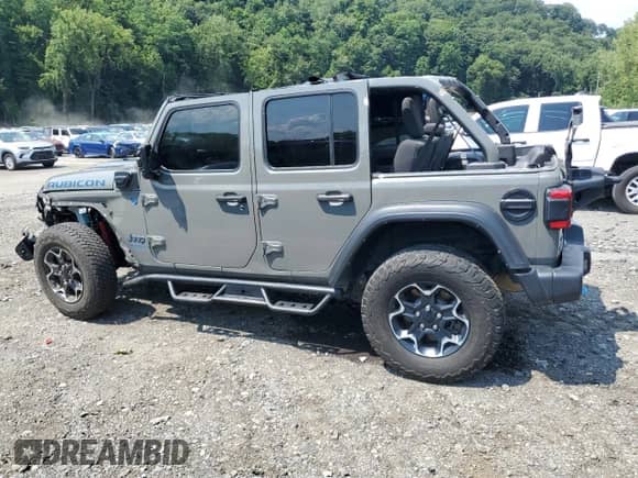 2022 Jeep Wrangler Unlimited Rubicon с VIN 1C4JJXR69NW206276, выставлен на аукционе Copart как лот 67113215 с пробегом 39 273 миль миль и Списание • Salvage title. История ставок и продаж доступна на DreamBid. Изображение 2.