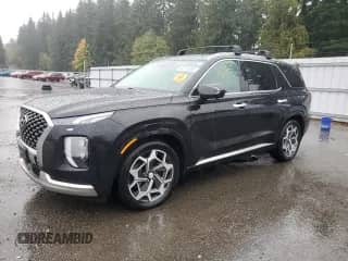 2022 Hyundai Palisade Calligraphy с VIN KM8R7DHE6NU397848, выставлен на аукционе Copart как лот 82774995 с пробегом Не указан миль и Списание • Salvage title. История ставок и продаж доступна на DreamBid. Изображение 1.