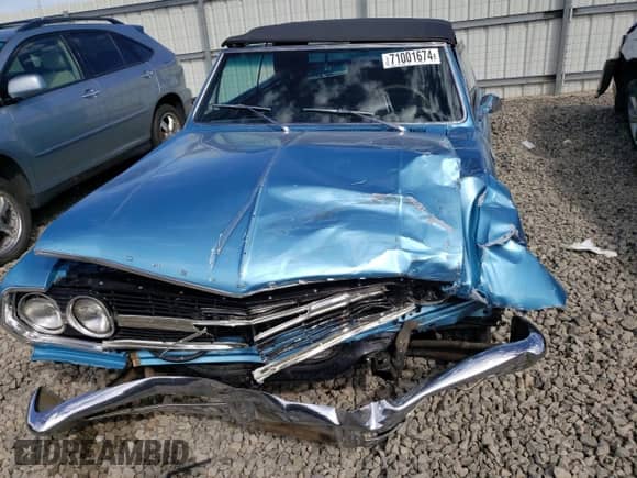 1965 Chevrolet Malibu с VIN 136675Z157617, выставлен на аукционе Copart как лот 71001674 с пробегом 261 639 миль миль и Списание • Salvage title. История ставок и продаж доступна на DreamBid. Изображение 5.