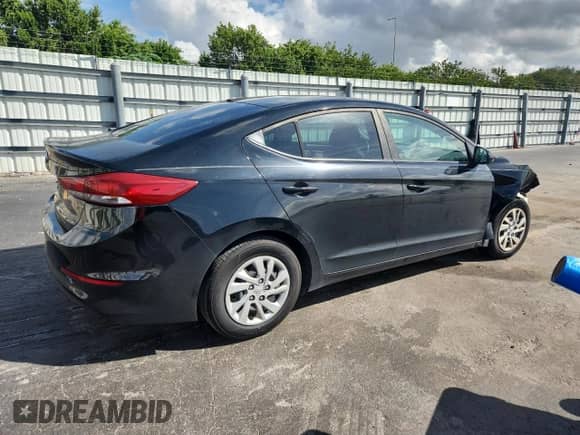 2017 Hyundai Elantra SE with VIN KMHD74LF3HU115180, listed as a Copart auction lot 85322745 with 125,598 mi miles and Salvage title. Bid and sale history available at DreamBid. Image 3.