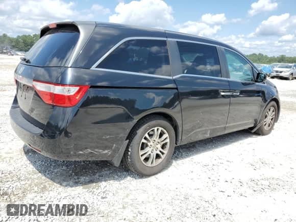 2013 Honda Odyssey EX-L с VIN 5FNRL5H64DB064098, выставлен на аукционе Copart как лот 69110435 с пробегом 225 245 миль миль и Списание • Salvage title. История ставок и продаж доступна на DreamBid. Изображение 3.