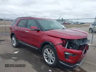 2018 Ford Explorer Limited z VIN 1FM5K8FH3JGC96020, wystawiony jako IAAI lot #41952203 z przebiegiem 77 174 mil mil oraz . Historia ofert i sprzedaży dostępna na DreamBid. Obrazek 1.