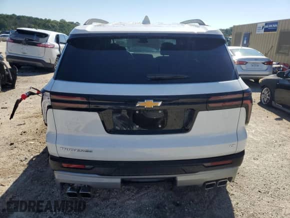 2024 Chevrolet Traverse FWD LT z VIN 1GNERGKS0RJ201558, wystawiony jako Copart lot #69701075 z przebiegiem Nie podano mil oraz Czysty tytuł • Clean title. Historia ofert i sprzedaży dostępna na DreamBid. Obrazek 6.