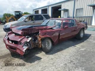 1979 Chevrolet Camaro с VIN 1Q87D9N609237, выставлен на аукционе Copart как лот 64367965 с пробегом 84 696 миль миль и Списание • Salvage title. История ставок и продаж доступна на DreamBid. Изображение 1.