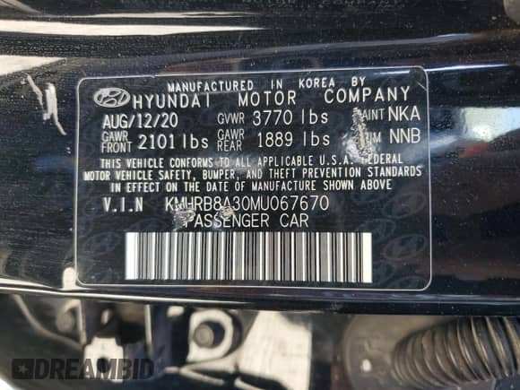 2021 Hyundai Venue SE с VIN KMHRB8A30MU067670, выставлен на аукционе Copart как лот 46721264 с пробегом 75 439 миль миль и . История ставок и продаж доступна на DreamBid. Изображение 12.