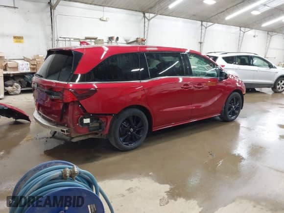 2023 Honda Odyssey Sport z VIN 5FNRL6H71PB033829, wystawiony jako IAAI lot #42556727 z przebiegiem 30 524 mil mil oraz . Historia ofert i sprzedaży dostępna na DreamBid. Obrazek 4.