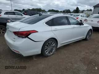 2015 Hyundai Genesis 3.8L z VIN KMHGN4JE5FU042940, wystawiony jako Copart lot #69295674 z przebiegiem 132 524 mil mil oraz Czysty tytuł • Clean title. Historia ofert i sprzedaży dostępna na DreamBid. Obrazek 3.