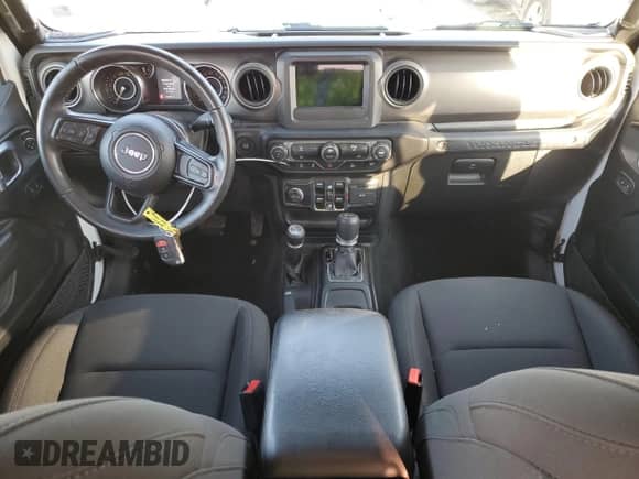 2022 Jeep Wrangler Unlimited Sport с VIN 1C4HJXDNXNW132525, выставлен на аукционе Copart как лот 72717044 с пробегом 23 215 миль миль и Списание • Salvage title. История ставок и продаж доступна на DreamBid. Изображение 8.