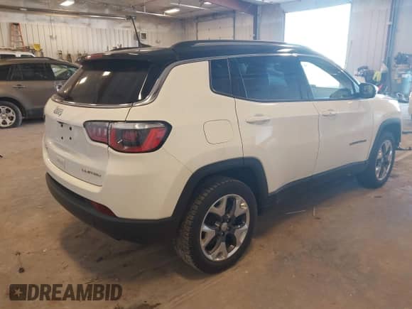 2020 Jeep Compass Limited z VIN 3C4NJDCB8LT216404, wystawiony jako IAAI lot #43416102 z przebiegiem 48 047 mil mil oraz . Historia ofert i sprzedaży dostępna na DreamBid. Obrazek 4.