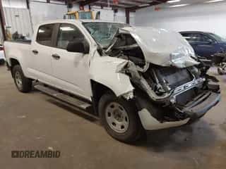 2019 Chevrolet Colorado 4WD Work Truck z VIN 1GCGTBEN7K1136161, wystawiony jako IAAI lot #41676773 z przebiegiem 82 598 mil mil oraz . Historia ofert i sprzedaży dostępna na DreamBid. Obrazek 1.