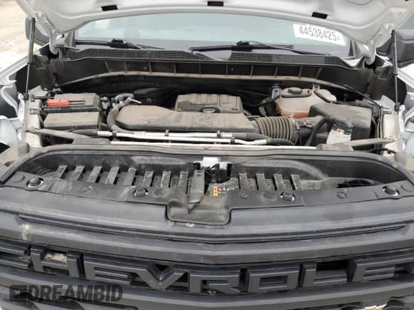 2024 Chevrolet Silverado 1500 Work Truck with VIN 1GCRAAEK5RZ266966, listed as a Copart auction lot 44538425 with 20,441 mi miles and Salvage title. Bid and sale history available at DreamBid. Image 11.