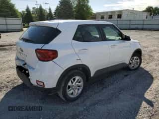 2021 Hyundai Venue SE with VIN KMHRB8A36MU103667, listed as a Copart auction lot 57169393 with 51,317 mi miles and . Bid and sale history available at DreamBid. Image 3.