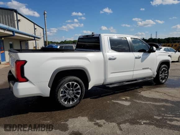 2024 Toyota Tundra Limited Hybrid with VIN 5TFJC5EC9RX007190, listed as a Copart auction lot 58721105 with 25,133 mi miles and Salvage title. Bid and sale history available at DreamBid. Image 3.