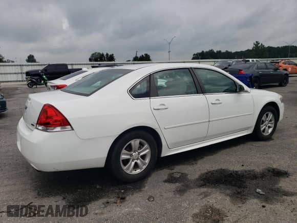 2014 Chevrolet Impala LS с VIN 2G1WA5E32E1175586, выставлен на аукционе Copart как лот 68015625 с пробегом 109 476 миль миль и Списание • Salvage title. История ставок и продаж доступна на DreamBid. Изображение 3.