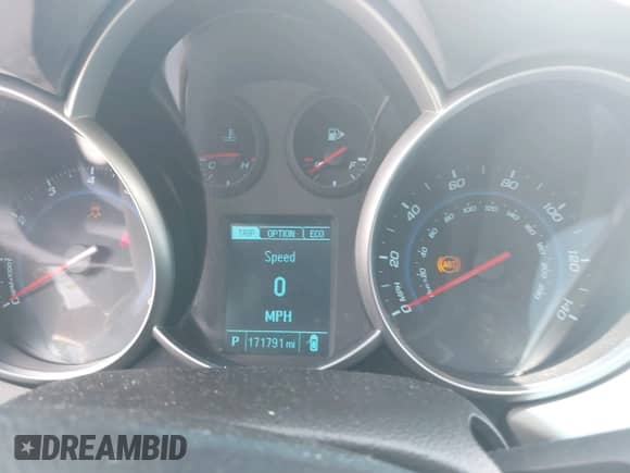 2015 Chevrolet Cruze ECO с VIN 1G1PH5SB4F7115311, выставлен на аукционе IAAI как лот 42141877 с пробегом 171 791 миль миль и . История ставок и продаж доступна на DreamBid. Изображение 7.