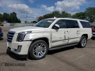 2015 Cadillac Escalade ESV Luxury с VIN 1GYS4SKJ5FR651377, выставлен на аукционе Copart как лот 69732365 с пробегом 178 689 миль миль и Списание • Salvage title. История ставок и продаж доступна на DreamBid. Изображение 1.