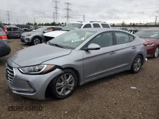 2017 Hyundai Elantra Value Edition with VIN 5NPD84LF1HH169010, listed as a Copart auction lot 85545005 with 68,340 mi miles and Clean title. Bid and sale history available at DreamBid. Image 1.