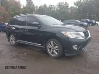 2014 Nissan Pathfinder SL with VIN 5N1AR2MM1EC687607, listed as a IAAI auction lot 43425484 with 168,884 mi miles and . Bid and sale history available at DreamBid. Image 1.