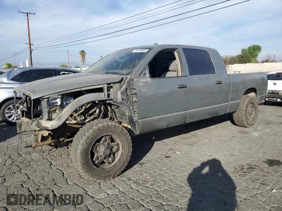 2006 Dodge RAM with VIN 3D7LL39C16G166119, listed as a Copart auction lot 85139944 with Not provided miles and Salvage title. Bid and sale history available at DreamBid. Image 1.