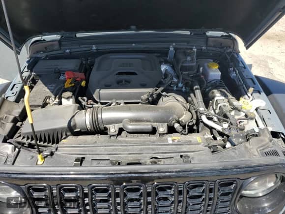 2024 Jeep Wrangler Willys с VIN 1C4RJXDN0RW120393, выставлен на аукционе Copart как лот 65973275 с пробегом 23 544 миль миль и Списание • Salvage title. История ставок и продаж доступна на DreamBid. Изображение 12.