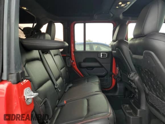 2021 Jeep Wrangler Unlimited Rubicon z VIN 1C4HJXFN4MW514237, wystawiony jako Copart lot #66986385 z przebiegiem 87 079 mil mil oraz Szkoda całkowita • Salvage title. Historia ofert i sprzedaży dostępna na DreamBid. Obrazek 11.